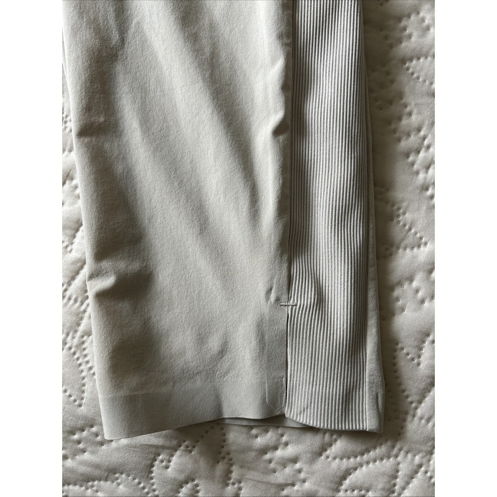 Athleta Brooklyn Ankle Pants Womens 6 Beige Zip Pockets Elastic Waist NWOT - Picture 11 of 11